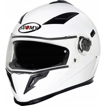 Helma na motorku SUOMY INTEGRÁLNÍ PŘILBA HALO BÍLÁ VELIKOST XL VÝPRODEJ
