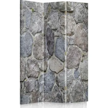 Paraván Paraván Feeby šedý 3-křídlý 110 x 180 cm
