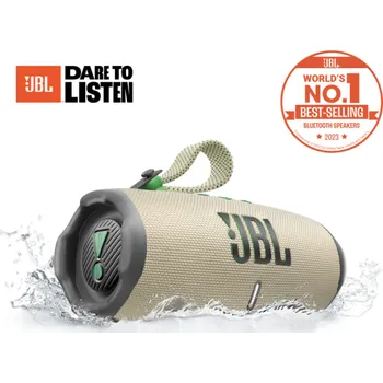 Audio JBL Charge 6 Barva: Béžová + Voucher na prodlouženou záruku 36 měsíců a garanci výměny zboží v případě poruchy