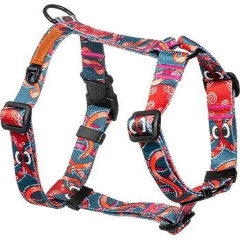Postroj pro psa BEZÚTLAKOVÉ postroje GUARD pro malého psa teriéra S/M 20mm Ukory OCTOPUS