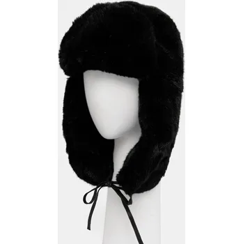 Čepice Čepice Kangol FAUX FUR TRAPPER černá barva, K4301ST.BK001 99X, vel. L