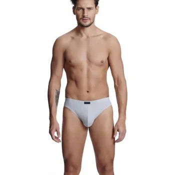 Pánské spodní prádlo Atlantic Slipy šedé barvy, velikost XL