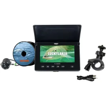 Echolot Podvodní kamera Lucky s držákem na prut FL180AR LCD 4,3" displej + doprava zdarma