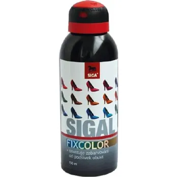 Tkaničky do bot Siga Sigal FIXCOLOR 150ml omezuje zabarvování ponožek