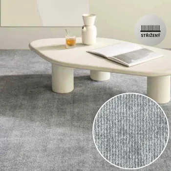 Koberec Metrážový koberec ROSEVILLE 95 šedá Označení šíře role: 4 m