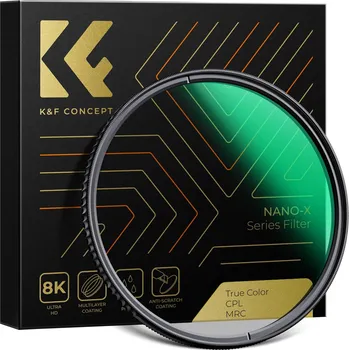 K&F 67MM CPL Filter True Color Circular Polarizers Filter with 28 Multi-Layer Coatings