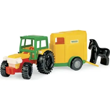 autíčko Wader Traktor s přívěsem na koně