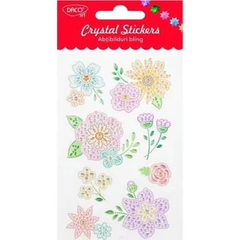 samolepka Samolepky - Crystal Květiny