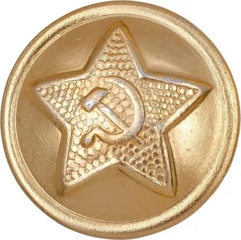 Knoflík Knoflík SSSR 22mm zlatý