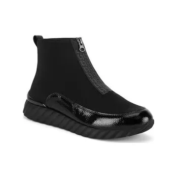 Dámské kozačky Remonte Polokozačky D5983-03 Černá 42