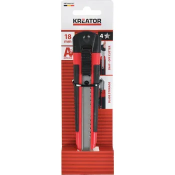 Ruční nářadí Odlamovací nůž 18 mm KREATOR KRTH00107