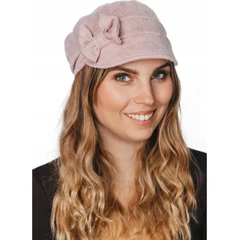 Čepice Růžová dámská bekovka s podšívkou čepice jarní, vhodná i po chemoterapii