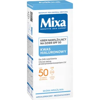Pleťový krém Mixa Hydratační krém na den SPF50 50 ml