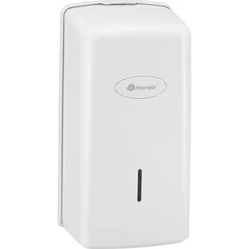 Merida BEB402 - Zásobník na skládaný toaletní papír ONE kapacita až 450 listů, ABS plast, bílý