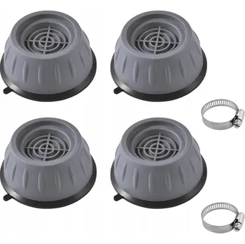 4x GUMOVÉ PODLOŽKY POD NOŽIČKY PRAČKY MYČKY ANTIVIBRAČNÍ AMORTIZAČNÍ