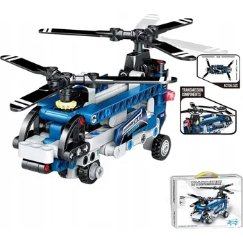 ostatní stavebnice STAVEBNICE TECHNICKÁ HELIKOPTÉRA ROTORCRAFT 205+ DÍLKŮ