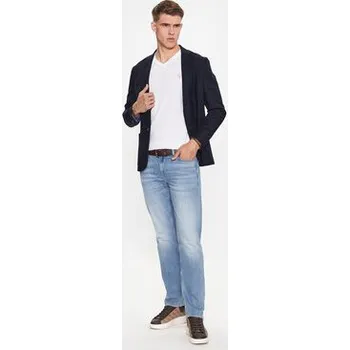 Pánské tričko Guess T-Shirt M2YI37 I3Z14 Bílá Slim Fit XS