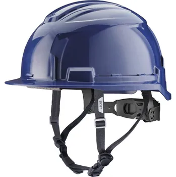 Pracovní přilba Přilba Milwaukee BOLT™100 – odvětrávaná, s podbradním páskem, modrá