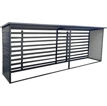 Zahradní domek 6P. Přístřešek na dřevo 5 x 1