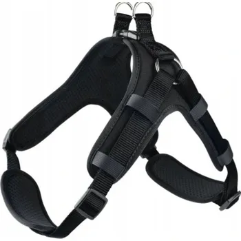 Postroj pro psa PcEoTllar Postroj pro psa nastavitelný černý VELIKOST L (B1801)