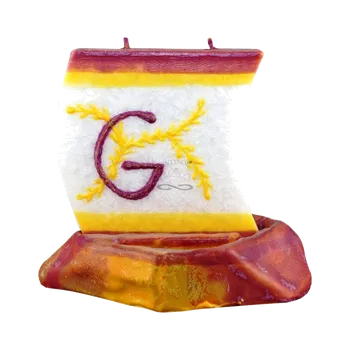 Svíčka Svíčka LOĎKA S PÍSMENEM G