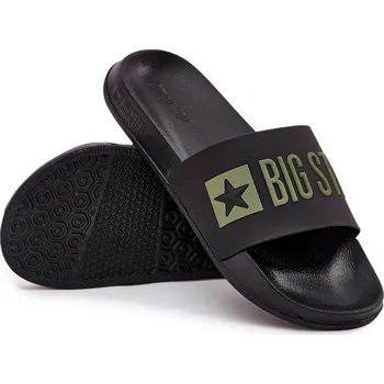 Pracovní obuv Pánské sportovní nazouváky Big Star SS174359 černé, velikost 46