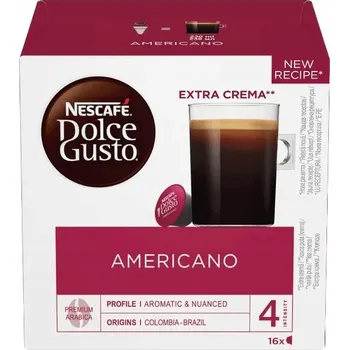 Kapsle do Dolce Gusto Nescafé AMERICANO LUNGO 16 ks Intenzita 4/11
