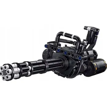 ostatní stavebnice STAVEBNICE ZBRAŇ OTOČNÁ ROTAČNÍ MINI GATLING 486 DÍLKŮ