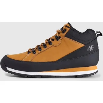 Pracovní obuv Pánské přechodové městské boty - hnědé