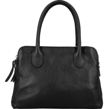 Kabelka Módní dámská kožená kabelka do ruky Sawina, černá