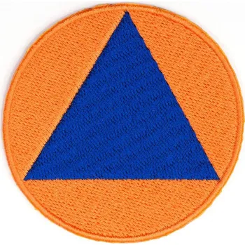 Nášivka Nášivka znak Civilní Obrana VELCRO