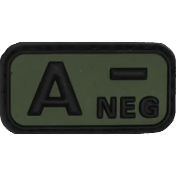 Nášivka Nášivka 3D PVC A- NEG bojová