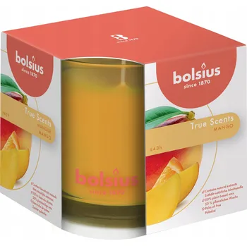 Svíčka Parafínová vonná svíčka mango Bolsius 1 ks