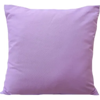 Povlak na polštářek Jednobarevný povlak ve světle fialové barvě 50x60 cm