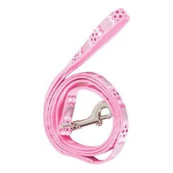 Vodítko kočka ETHNIC nylon růžové 1m Zolux