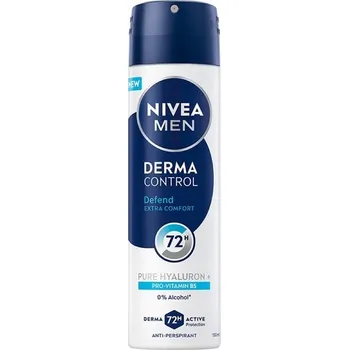 NIVEA MEN DERMA CONTROL DEFEND Pánský antiperspirant 72h ve spreji 150 ml