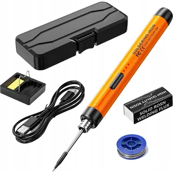 IP kamera USB BEZDRÁTOVÁ PÁJEČKA 800MAH S REGULACÍ TEPLOTY 3V1 SADA V POUZDRU