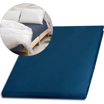 Prostěradlo Prostěradlo bavlněný satén chrpové 200x220