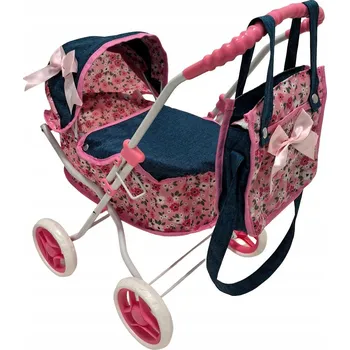 Kočárek pro panenku Hluboký kočárek pro panenky MarioToys Malý