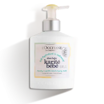 Tělové mléko Hydratační mléko Shea Baby