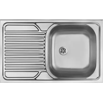 Nerezový dřez Deante Dřez Tango s odkapávačem na levé straně, nerez - ZM5 311L