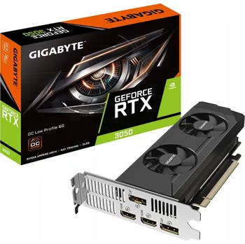 Grafická karta Gigabyte GeForce RTX 3050 OC Low Profile 6G NVIDIA 6 GB GDDR6
