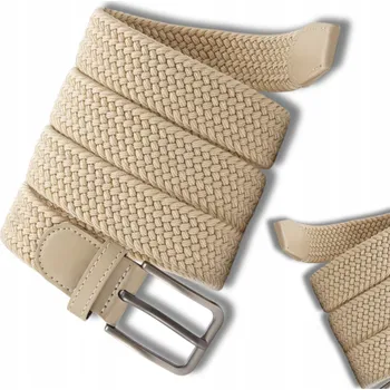 Opasek EdiBazzar pásek béžový - unisex