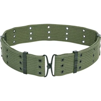 Opasek Pásek široký bavlna olivový