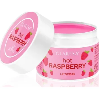 Péče o rty Claresa Peeling na rty 15g Hot raspberry