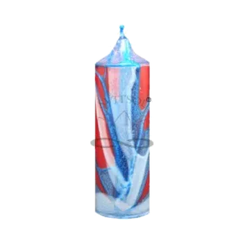 Svíčka Válcová svíčka Jahoda lesní – ručně vyráběná z certifikovanéh...