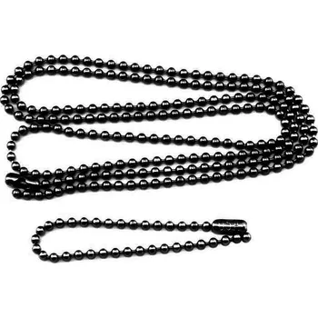 Vojenské psí známky ID řetízky ke známkám orig. U.S.A. černé