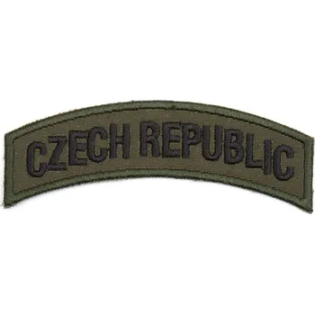 Nášivka Nášivka Czech Republic oblouk bojová VELCRO