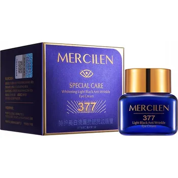 Péče o oční okolí MERCILEN 377 – Rozjasňující oční krém proti vráskám
