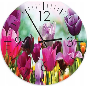 Hodiny Nástěnné hodiny Feeby vícebarevné 80 cm